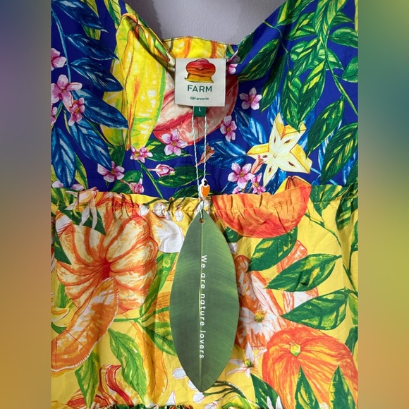 FARM Rio Colorful Floral Mini Dress new - Picture 7 of 8